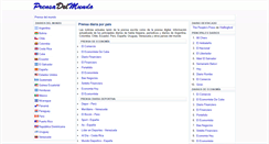 Desktop Screenshot of prensadelmundo.com