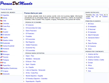 Tablet Screenshot of prensadelmundo.com